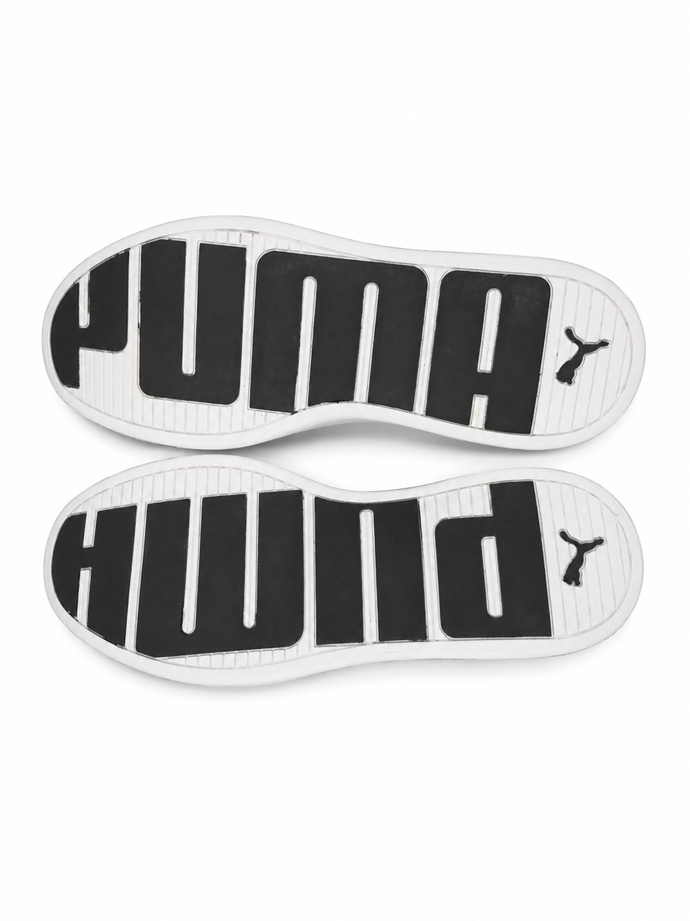 PUMA Sky Platform Sneakers Women's 8.5 White Black Chunky Platform Tennis Shoes - Picture 5 of 12